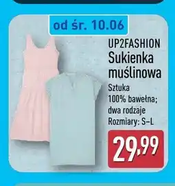 ALDI Sukienka muślinowa Up2fashion oferta