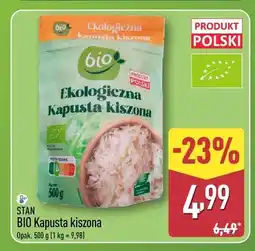 ALDI Kapusta kiszona BIO Stan oferta