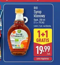 ALDI Syrop klonowy Bio oferta