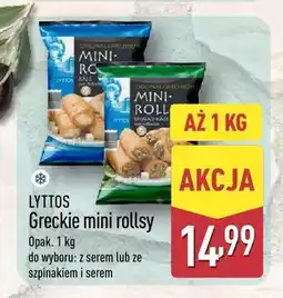 ALDI Greckie mini rollsy z serem Lyttos oferta
