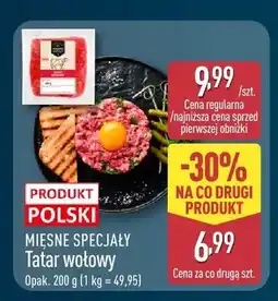 ALDI Tatar wołowy Mięsne Specjały oferta