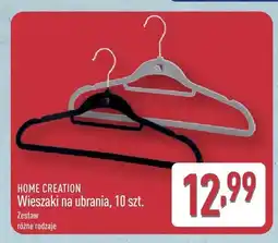 ALDI Wieszaki na ubrania HOME CREATION 10-pak oferta