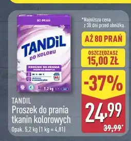 ALDI Proszek do prania tkanin kolorowych Tandil oferta