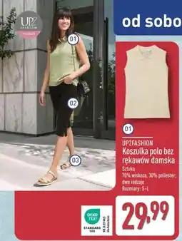 ALDI UP2FASHION Koszulka polo bez rękawów damska oferta