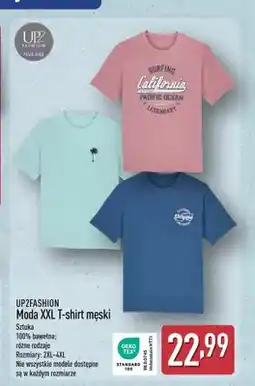 ALDI T-shirt męski UP2FASHION Moda XXL oferta