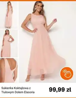 Born2be Sukienka koktajlowa z tiulowym dołem Elasoria Born2be oferta