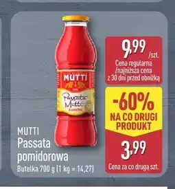 ALDI Passata pomidorowa Mutti oferta