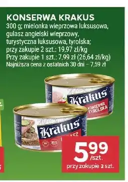 Stokrotka Konserwa Krakus turystyczna luksusowa oferta