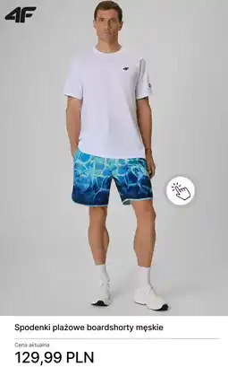 4F 4F Spodenki plażowe boardshorty męskie oferta