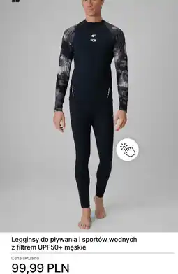 4F 4F Legginsy do pływania i sportów wodnych męskie oferta