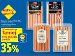 Lidl Pikok Wszystkie parówki oferta