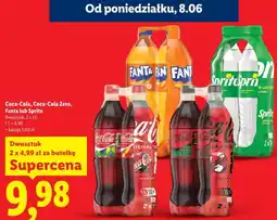 Lidl Coca-Cola, Coca-Cola Zero, Fanta lub Sprite oferta