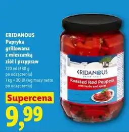 Lidl Eridanous Papryka grillowana z mieszanką ziół i przypraw oferta