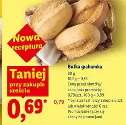 Lidl Bułka grahamka oferta