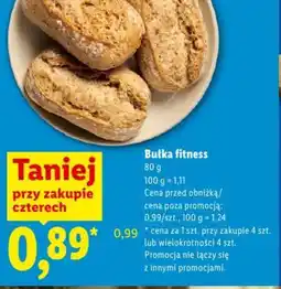 Lidl Bułka fitness oferta