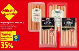 Lidl Pikok Wszystkie parówki oferta