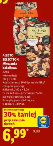 Lidl Alesto Selection Mieszanka bakaliowa oferta