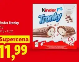 Lidl Kinder Tronky oferta