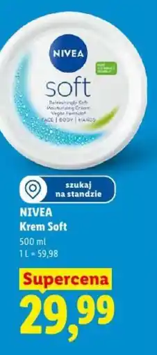 Lidl Nivea Krem Soft oferta