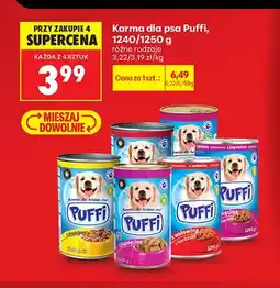 Biedronka Karma dla psa Puffi z drobiem oferta