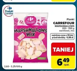 Globi Pianki marshmallows waniliowe Carrefour oferta