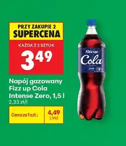 Biedronka Napój gazowany Fizz Up Cola Intense Zero oferta