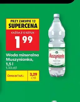 Biedronka Woda mineralna Muszynianka oferta