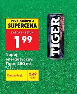 Biedronka Napój energetyczny Tiger oferta