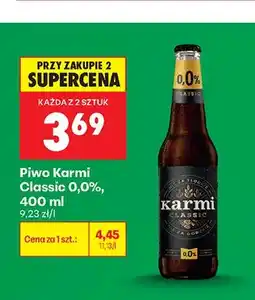 Biedronka Piwo Karmi Classic 0,0% oferta