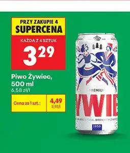 Biedronka Piwo Żywiec Premium oferta