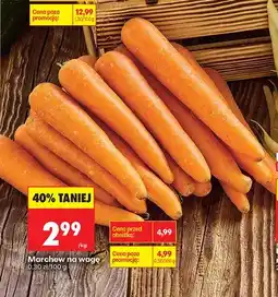 Biedronka Marchew na wagę oferta