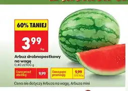 Biedronka Arbuz drobnopestkowy na wagę oferta