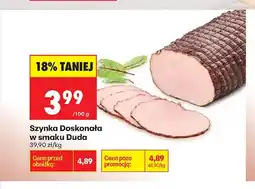 Biedronka Szynka Doskonała w smaku Duda oferta