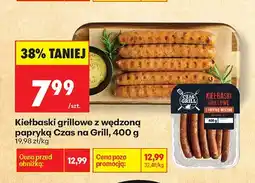Biedronka Kiełbaski grillowe z wędzoną papryką Czas na Grill oferta