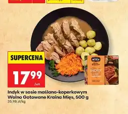 Biedronka Indyk w sosie maślano-koperkowym Wolno Gotowane Kraina Mięs oferta