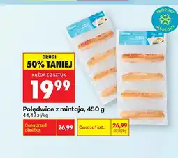 Biedronka Polędwice z mintaja Seacon oferta