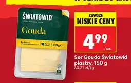 Biedronka Ser Gouda Światowid plastry oferta