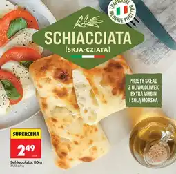 Biedronka Pieczywo Schiacciata oferta