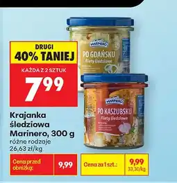 Biedronka Krajanka śledziowa po kaszubsku Marinero oferta