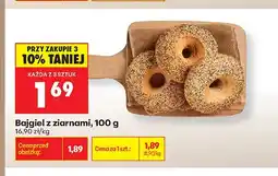 Biedronka Bajgiel z ziarnami oferta
