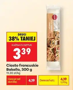 Biedronka Ciasto francuskie Bakello oferta