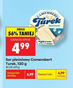Biedronka Ser pleśniowy Camembert Turek oferta