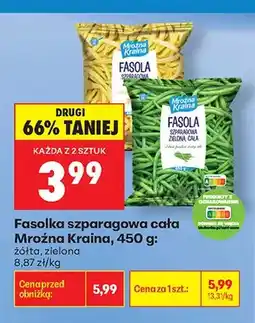 Biedronka Fasolka szparagowa cała zielona Mroźna Kraina oferta