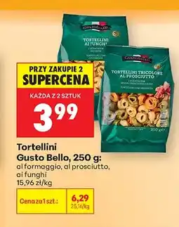 Biedronka Tortellini al formaggio Gusto Bello oferta