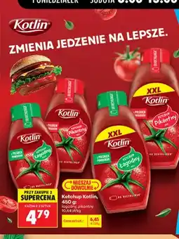 Biedronka Ketchup Kotlin pikantny oferta