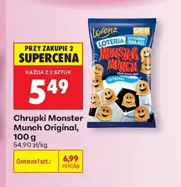 Biedronka Chrupki Monster Munch Original oferta