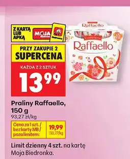 Biedronka Praliny Raffaello oferta
