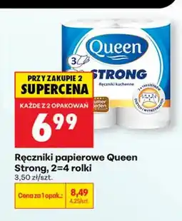 Biedronka Ręczniki papierowe Queen Strong oferta