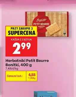 Biedronka Herbatniki Petit Beurre Bonitki oferta