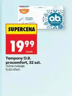 Biedronka Tampony O.B. procomfort oferta